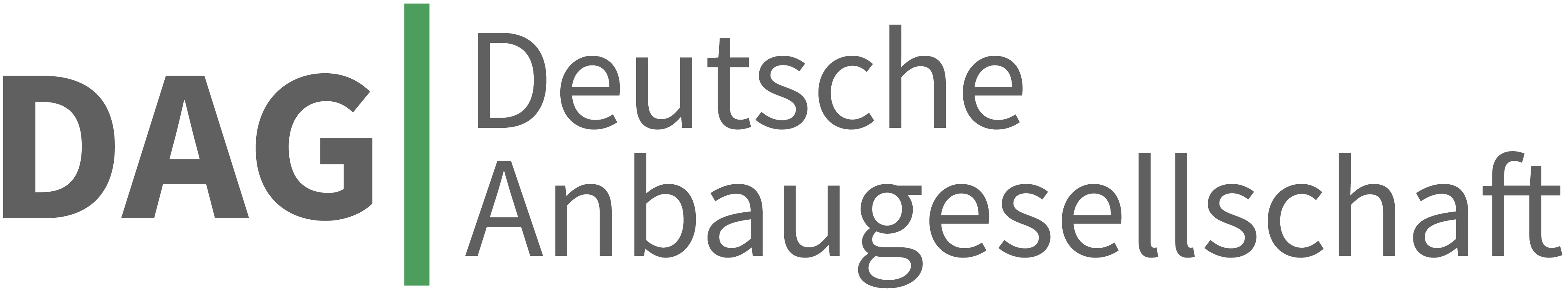 Deutsche Anbaugesellschaft DAG GmbH - Technologie- und Anbauunternehmen